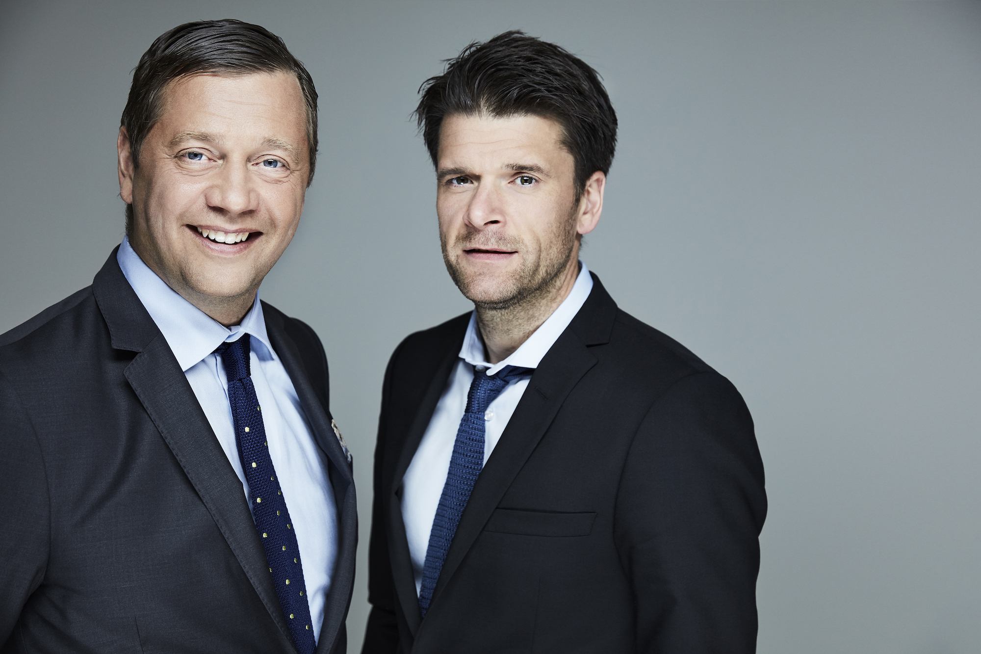 Johan Petersson och Peter Magnusson. Foto: Magnus Ragnvid/Kanal 5. 
